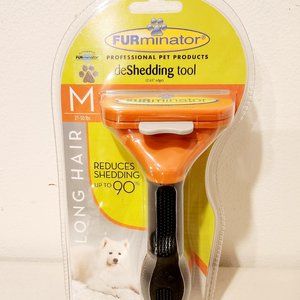 Furminator De-Shedding Tool for Dogs, Long Hair, MD